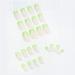 Bohen Long Square False Fingernails | Glossy French Acrylic Nail Tips - 24 Piece Set for Women & Girls - Easy Press-On - Buy Online on GoSupps.com