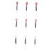 9pcs Sleep Lip Balm Spoon Makeup Tool Cosmetic Brush Silicone Lip Brush Silicone Brush for Lip Makeup Cosmetics Accessory Lip Mask Brush Lipstick Applicator for Women Lip Spoon