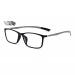 High-resolution reading glasses with color change made of resin carbon fiber glasses frame anti-fatigue anti-radiation diopters +1.00 to +3.00 black silver 2.50 (black silver 2.5))