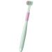 3-page toothbrush for children soft bristles toddlers sensory toothbrush 360 dialogue brush gifts sensory toothbrush green