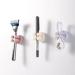 Wubayi No-Drill Razor Holder & Toothbrush Holder Set - Self-Adhesive Razor Plane Shower Glue Brick Towel Clamp (4PCs) - Perfect for Bathroom Organization - Buy Online on GoSupps.com