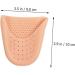 Buy 3 Pairs Toe Protector with Hole for Women's Sebs Pointe Shoes - Perfect Fit & Comfort for Dancers - Buy Online on GoSupps.com