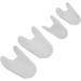 Soft Elastic Toe Separator Corrector - 8 Pairs for Big Toe Alignment at Home or Travel - Buy Online on GoSupps.com