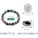 Adjustable Bracelet Beads Magnetic Hematite Bracelet Health Care Bangle for Men Women - Buy Online on GoSupps.com