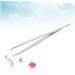 Didiseaon 1pc Lash Stainless Steel Eyebrow Makeup Clip Eyebrow Trimming medium Silver - Buy Online on GoSupps.com