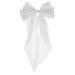 MAGICLULU Bow Spring Clip Hair Accessories for Bride 90s Hair Bow Barrettes Bow Barrettes Girl Hair Clips Ribbon Hair Clip Hair Pin Tiara Women Hair Decoration Fabric White Bow Tie