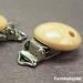 Natural Wood Pacifier Clip Set - 5 Pollutant-Free Baby Clips for Safe Teething & Soothing - Buy Online on GoSupps.com