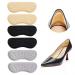 3Pairs Heel Grips Liner Cushions Heel Protectors for Shoes Too Big or Loose Improved Shoe Fit and Comfort  Prevent Heel Slip Rubbing Blister or Foot Pain (Multicolor2)