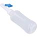 Transparent 300ml Nasal Rinse Bottle for Adults & Children | Professional Sinus Relief & Hydration | Easy to Use | Ideal for Soothing - Blue Nose - Buy Online on GoSupps.com