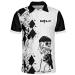 PAGYMO Golf Polo Shirt Mens Polo Shirt for Men American Flag Shirts for Men Men's Golf Shirts Short Sleeve Dry Fit Golf Gift X-Large Aop-polo-10898