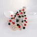 Pin Jewelry Gifts for Women Cute Inlaid Rhinestone Christmas Brooches for Women Creative Colorful Boots Snowman Pins Party Accessories Sweater Jewelry Brooches & Pins - Buy Online on GoSupps.com