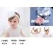 4 Pack Baby Girls Flower Headbands - Elastic Nylon Hair Accessories for Newborns | Perfect for Parties & Weddings - Buy Online on GoSupps.com