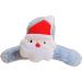 xbiez Plush Hair Claw Clip for Kids Adult Christmas Festival Party Hairclip Girl Hair Barrettes Crab Hair Clip Party Headdress Blue santa claus - Buy Online on GoSupps.com