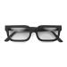 London mole glasses |Icy reading glasses |Rectangular glasses |Cool reader |Men Ladies Unisex |Stylish reading glasses |Spring hinges matt black 1.0 x