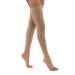 Ultrasheer 30-40mmHg Open Toe Thigh-High Extra Firm Stockings with Silicone Dot Band-Natural Small by Jobst SM Natur
