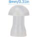 10 Universal Silicone Hearing Aid Earplugs - Soft Replacement Dome Earplugs for Enhanced Comfort (Small) - Buy Online on GoSupps.com