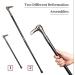 Ziv Eagle Walking Stick - Decorative Cosplay Cane for Men and Women | Symbol of Power and Strength - Buy Online on GoSupps.com