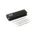 Stainless steel massage sticks set of 4 for massage acupuncture scar treatment and ear acupuncture