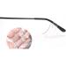 Buy Anti-Slip Glasses Brake Set - 5 Pairs Silicone Hook Earring Covers for Secure Glasses Grip | Transparent Holders for Sunglasses & Eyewear - Buy Online on GoSupps.com