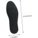 Healifty Orthotic Insoles - Breathable Arch Inserts for High Heels & Running Shoes - Shockproof Gel Sweat Pad for Men and Women - Black XS - Buy Online on GoSupps.com