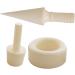 ABOOFAN 2 Sets Cone Mold Roller Ice Cream Cones Mold PVC Mold Dessert Molds Waffles Ice Cream Roll Beigex2pcs 18.50X5.90X5.90CMx2pcs - Buy Online on GoSupps.com