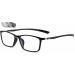 Protection glasses of high-resolution reading glasses with color change made of resin frame made of carbon fiber anti-fatigue anti-radiation diopters +1.00 to +3.00 black blue +1.50 (color: Black Silver Si 2.5 Black Silver
