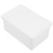 Alipis Box Sheet storage container Sundries Storage Bucket storage box Fragrant beads soap dispenser Laundry Detergent Bin large capacity bucket white household laundry powder bin