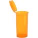 Multi-Use Airtight Pill Bottles - 13 Dram Plastic Organizers for Supplements & Medicines - 12 Pack Amber Transparent - Buy Online on GoSupps.com