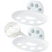 Ciieeo 2 Pcs Box Soap Box Plastic Soap Draining Dish Hygiene Bar Soap Holder Bath Soap Holder Storage Rack Shower Soap Holder Cat Soap Holder Decor Sponge Holder No Punching White - Buy Online on GoSupps.com