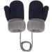 RUIXIA Kids Winter Knitted Bear Gloves | Cute Cartoon Hang Neck Mittens for Newborn Baby | Thicken Cashmere Thermal Mittens for Boys and Girls 0-3Y | Deep Blue - Buy Online on GoSupps.com