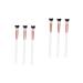 Beavorty 6 Pcs Fish Tail Brush Makeup Brush for Women Makeup Tool Makeup Brushes for Nose Highlighter Brush 18.50X1.00X1.00CMx2pcs As Shownx2pcs