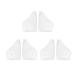 FARUTA 3 Pair of Bunion Corrector Silicone Bunion Corrector Gel Toe Protector Separator Bunion Pads Sleeve