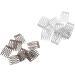 PULABO 20 pieces/piece 5 teeth diy metal wire hair clip bridal wedding veil comb Durable