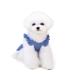 Barrageon dogs Kneid sweet princess rock clothing puppy cat for little pet medium-sized summer clothing Bowknot dog cat (navy blau-XL) back length: 35 cm navy blau