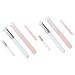 FRCOLOR Makeup Concealer Tools 8 Pcs Sponge Concealer Brush Makeup Stick Miss Makeup Brush Wooden Handle Makeup