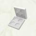 FOMIYES 4 Pcs 4 White Eyeshadow Cosmetic Sample Containers Lipstick Case Eye Shadow Box Make up Empty Box 1 count (Pack of 1) Whitex2pcs - Buy Online on GoSupps.com