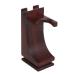 BEAHING Shaving Brush Stand Razor Wooden Holder with Non-Slip Base