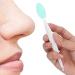 Silicone Nose & Lip Cleansing Brush - Double Sided Facial Exfoliator for Blackhead Removal & Moisturizing - Green - Buy Online on GoSupps.com