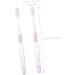 Minkissy 2-Pack Sensitive Gums Toothbrushes - Soft Bristle for Pregnant Women & Kids - Pink Oral Care Brush - Buy Online on GoSupps.com