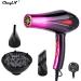 Professional Electric 4000W Travel Household Hair Dryer Hair Styling Tools Blow Dryer Hot and Cold Air Dryer Salon With Nozzle - Buy Online on GoSupps.com