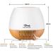 Aroma Diffuser 400ml | Goldfox Ultrasound Humidifier & Fragrance Lamp | 7-Color LED Night Light for Office Yoga Spa & More - Buy Online on GoSupps.com