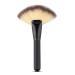 Blusher Brush Make Up Brush Powder Makeup Brush Big Large Fan Top Brush Makeup Tools Fan Head Face Brush Contour Concealer Powder Blush Eyeshadow Nose Smudge Brush