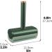 Portable Sticky Lint Roller - 50 Sheets Reusable Pet Hair Remover Kit Green with Transparent Cover - Ideal for Clothes & Carpet (1 Handle + 3 Refills - Buy Online on GoSupps.com