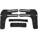 Dog Knee Brace Adjustable Dog Front Leg Brace with Metal Spring Support and Reflective Strap Dog Leg Support for Surgery Recovery Front Leg Injury|Black (M) - Buy Online on GoSupps.com