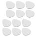 GLEAVI 6 Pairs Forefoot Pad Shoe Insoles Girls Heels Metatarsal Pads Foot Pads Supple Pads High Heel Grips High Heel Grip Pads Forefoot Cushion Pad Adhesive Non-Slip White Front Pad