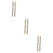 TOVINANNA 6 Pcs Long Lasting Eyebrow Pencils Makeup Eyebrow Pencils Empty Barber Women's Brush Cosmetic
