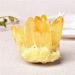 1pc Quartz Gemstone Yellow Crystal Cluster Quartz Specimen for feng Shui 500-600g Reiki Crystal Stone - Buy Online on GoSupps.com