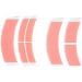 Luejnbogty Red Wig Tape for Lace Wigs 36 Pieces Strong Double Sided Waterproof Adhesive Tape Strips Wig Tape for Toupee Lace Wig Easy to Use - Buy Online on GoSupps.com