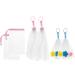 6pcs Bathroom Bubble Bags Bath Bag Drawstring Pouch 6pcs