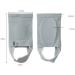 Price Xes Metatarsal Compression Arch Support Sleeves with Gel Pad - Flat Foot & Plantar Fasciitis Relief - 1 Pair Gray - Buy Online on GoSupps.com